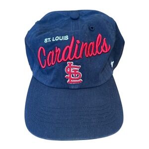 St.Louis Cardinals 47 Brand Women's Genuine Merchandise Navy Blue Red Ball Cap